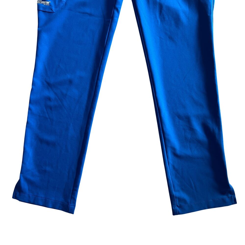 Grey’s Anatomy Evolve Scrub Pants XXS Royal Blue Stretch Cargo Jogger - Picture 10 of 16